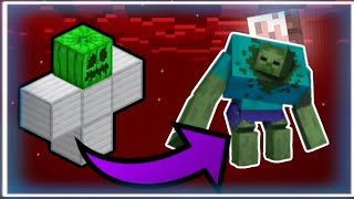how to summon mutant zombie in Minecraft | Minecraft video