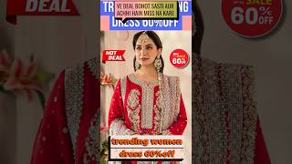 🔥 Trending Women Wedding Dress 60% OFF | Royal Look in Budget 👗✨
