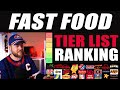 Fast Food Tier List Ranking!
