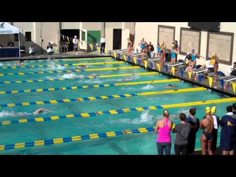 Cal Women's Swimming vs. Florida 2013/14: 400 Yard...