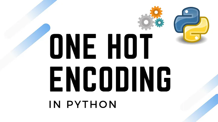 OneHotEncoding in Python | Machine Learning Preprocessing | sklearn.preprocessing.OneHotEncoder