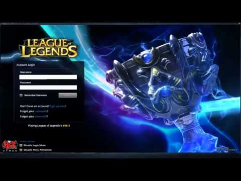 League of Legends// 3ª seasons Login Screen