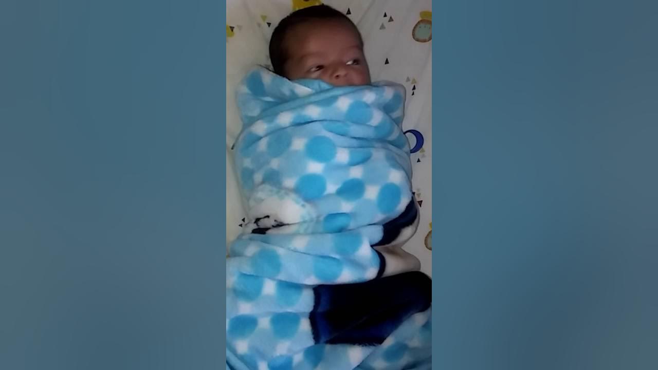 he doesn't like being swaddled YouTube