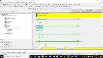 simulasi gerbang logika menggunakan CX Prorammer untuk gerbang AND, OR, NOT, NAND, NOR, EXOR