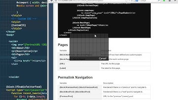 Adding a Tumblr Theme Sidebar