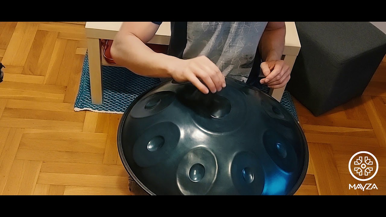 Mayza Handpan D Celtic 9 (nitrided steel)