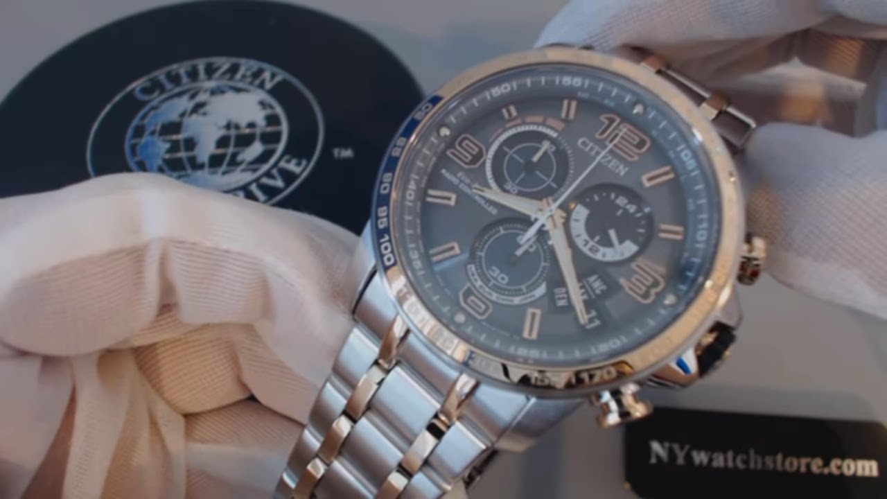 Men's Citizen Eco Drive Chrono A T Diver's Watch BY0106 - 55H