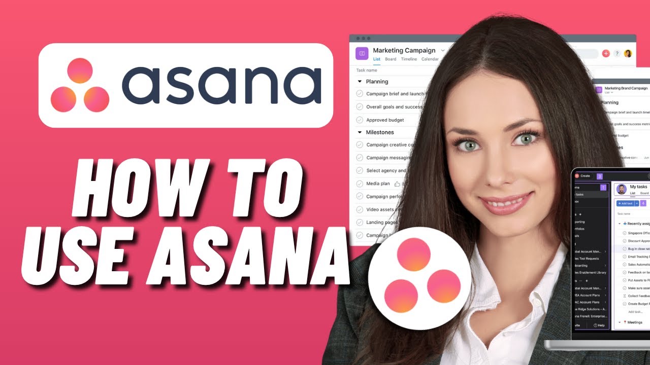 How to Use Asana - Asana Tutorial for Beginners - YouTube