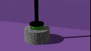 HYDRAULIC PRESS CRUSHING SOFT BALL | Blender | Random Animation