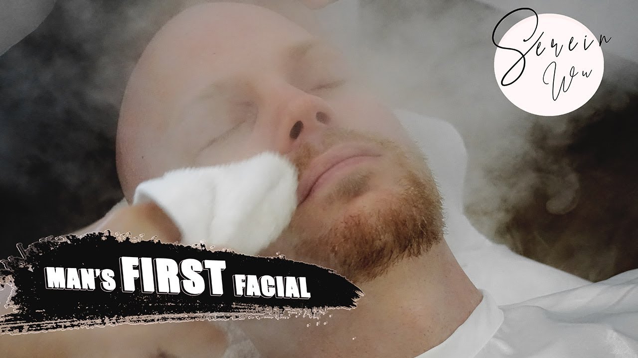 MAN GETS HIS FIRST FACIAL TREATMENT w/ EXTRACTIONS YouTube