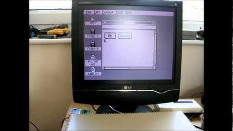 Atari 8-bit GUI on 1200XL