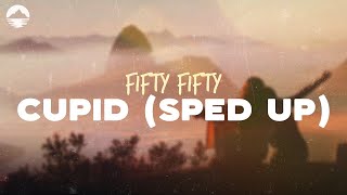 FIFTY FIFTY - Cupid - Twin Ver. (sped up) | Lyrics Resimi