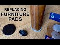 How to Protect Floors with Felt Pads, Glides, and Grippers, a Home Improvement Woodworking Tip Video