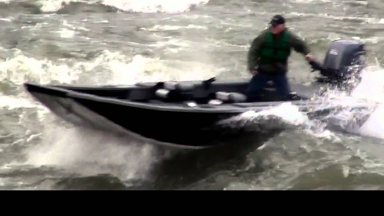 Riverwolf flat bottom sled - YouTube