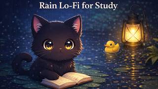 Rain Lo-Fi for Study 🌧 | Keep Going &amp; Deep Focus Music