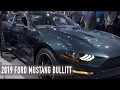 Ford Unveils 2019 Ford Mustang Bullitt Alongside Original 1968 Bullitt