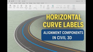 Civil 3D Alignment Labels Explained — Curves, Tangents & Components