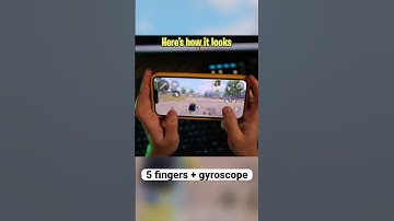 5 fingers + Gyroscope 🔥 #pubgm #pubgmobile #sevou #bgmi #levinho