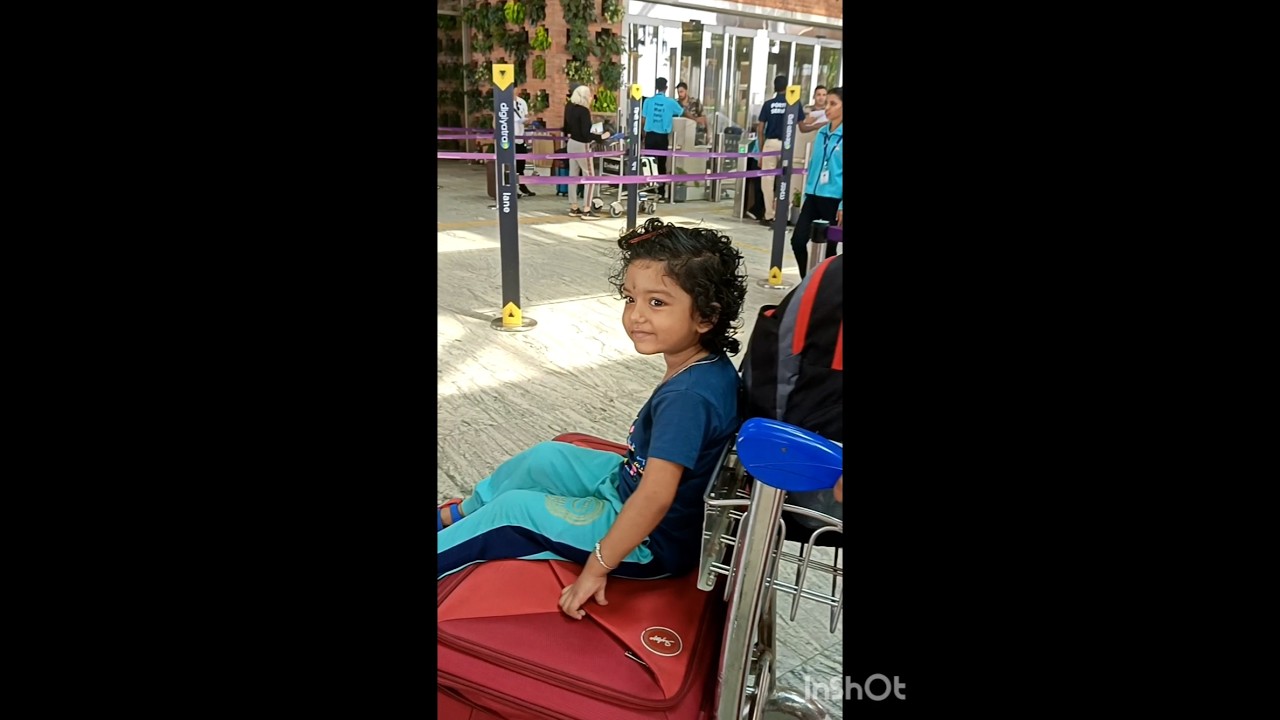 banglore airport terminnal 1Bording