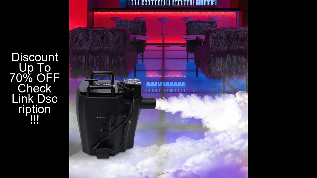 3500w Fog Machine Dry Ice Machine DJ Dry Ice Machine Fog Creater 150m² Cover Bar Dry Ice Smoke Machi