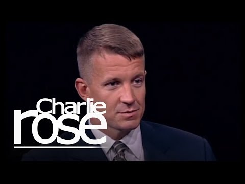 Erik Prince Talks with Charlie Rose
