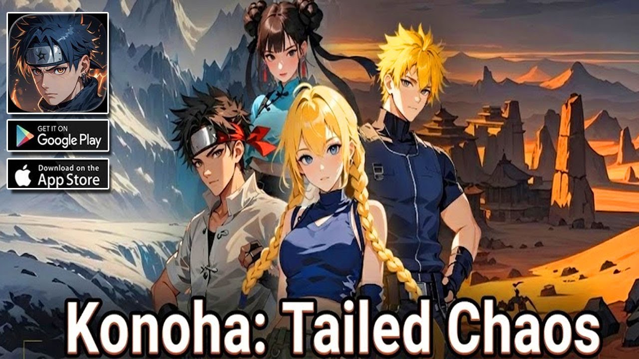 Игровой процесс Konoha: Tailed Chaos | Игра Naruto для Android и iOS