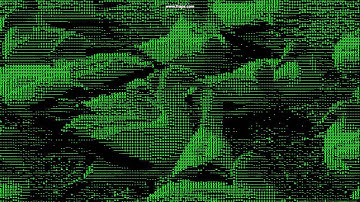 ASCII PostProcess Shader (Wildlife clip, HQ)