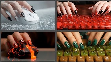 Unreal ASMR: Satisfying Keyboards and Mice ⌨️🖱️NO TALKING #oddlysatisfying 