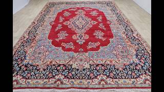 9' 10" x 13' 0" Kerman Wool Authentic Persian Rug
