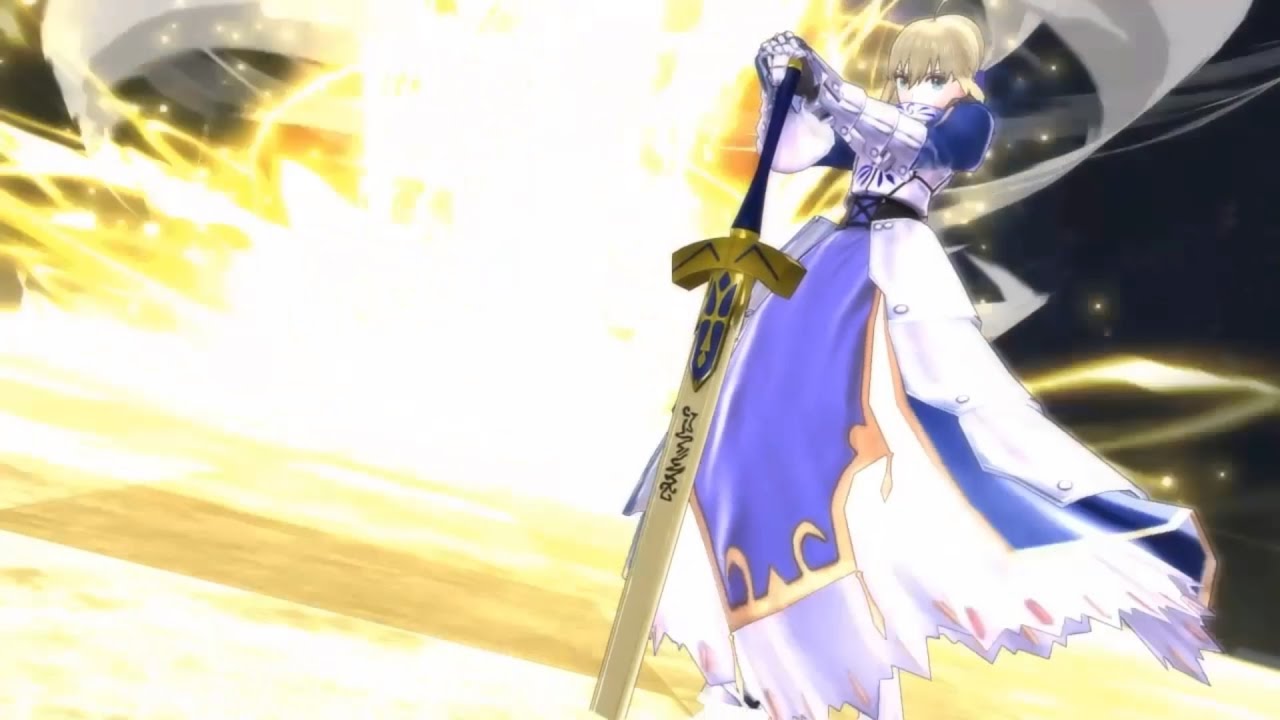 Fate/EXTELLA(フェイト/エクステラ) 全宝具まとめ - YouTube