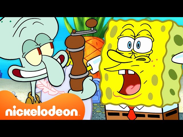 SpongeBob Can't Stop Sneezing