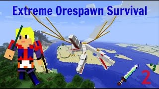 Minecraft: Extreme Orespawn Survival Ep. 2- Mine of Dreams