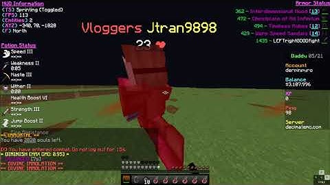 Fantasypvp montage #1 (cosmicpvp test) (read desc)