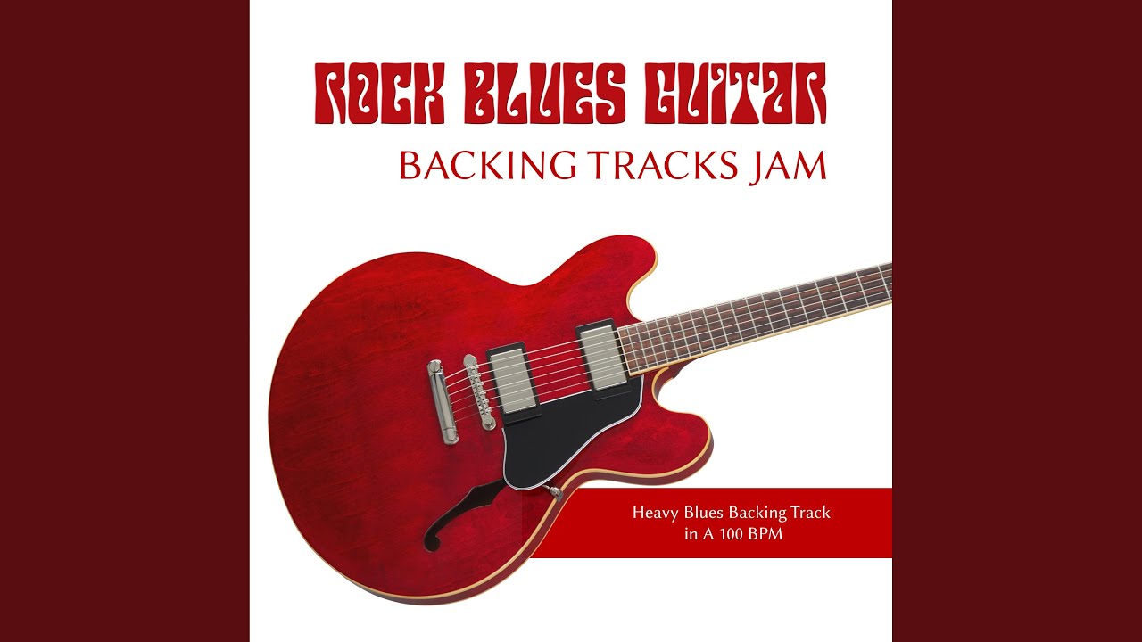 Heavy Blues Backing Track in A 100 BPM - YouTube