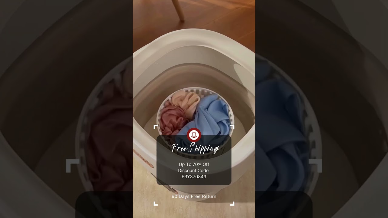 Tiny Washer Mighty Clean Portable Laundry 