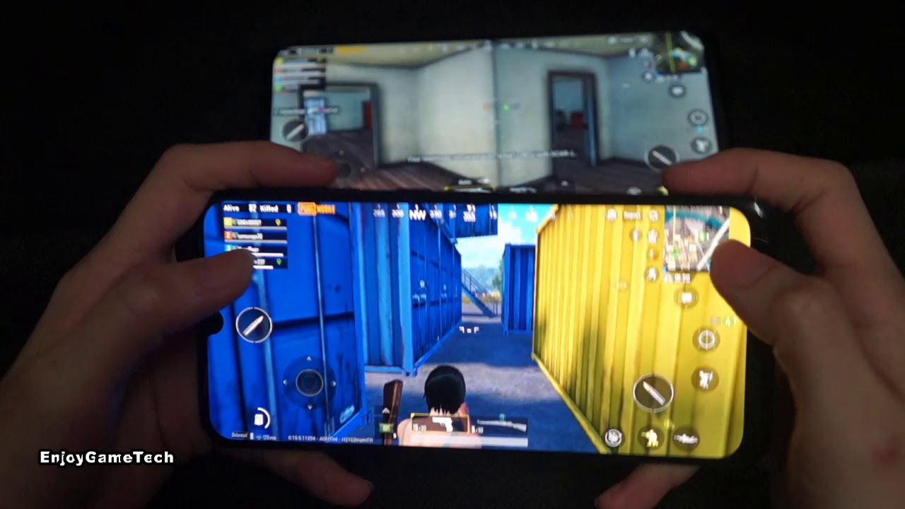 PUBG mobile original - huawei Y9 2020 vs samsung a30