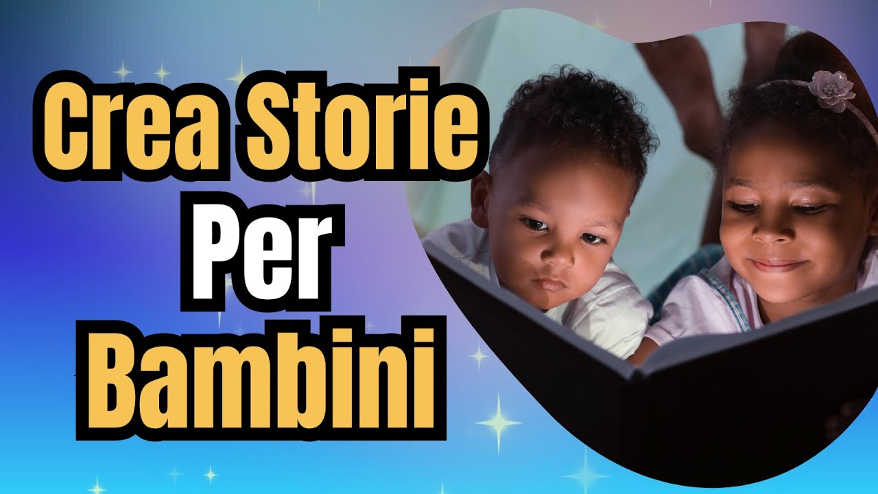 Come creare libri per bambini con l'I.A. - YouTube
