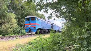 Уз 2Те10М З Пасажирським Потягом Чернівці - Одесса