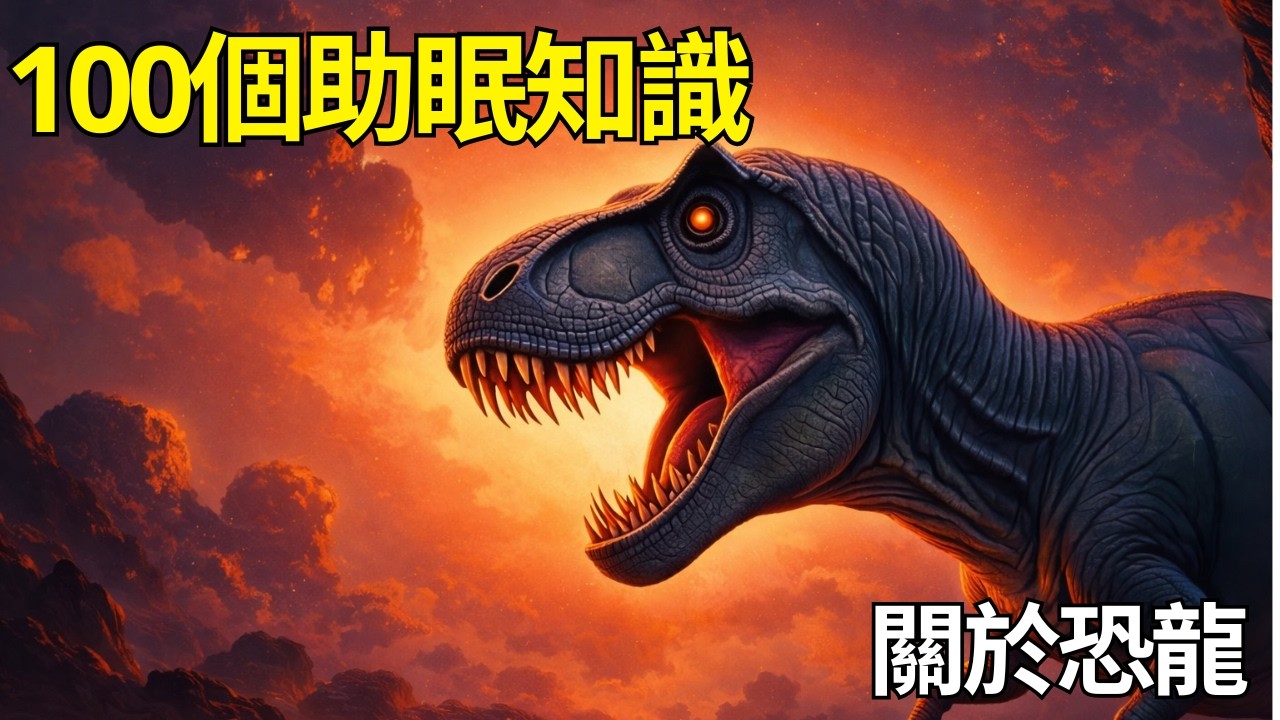 最令人放鬆的恐龍知識，伴你入睡｜睡前科学故事｜科学史
