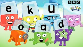 a rainbow of letters learn to read officialalphablocks