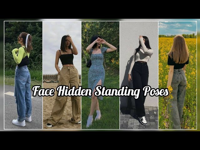 Hide face selfie🤳 pose for girls | Selfie poses, Dehati girl photo, Poses