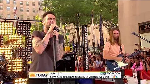 Maroon 5 ,HD,  Moves Like Jagger,live ,today show, HD 1080p