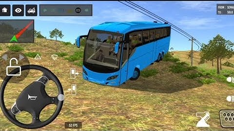 Village Coach Bus Driving Simulator | Euro Bus Game | Android Gameplay