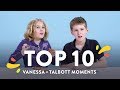 Top 10 Vanessa & Talbott Moments | Top 10 | HiHo Kids