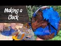 Making an Epoxy and Wood Clock