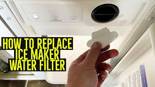 How to Replace a Freestanding Ice Maker's Filter