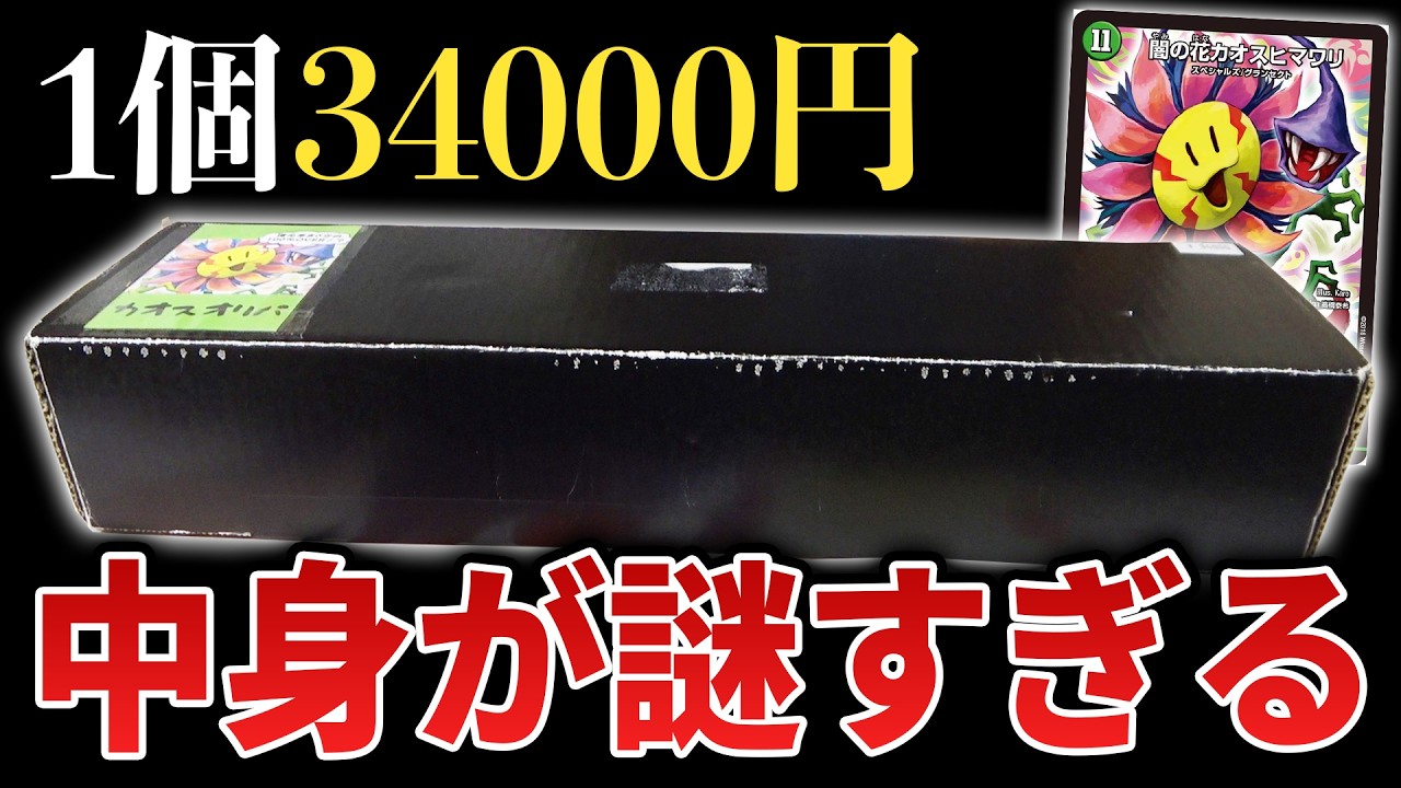 【デュエマ】中身が完全不明の『闇が深すぎる3万円の謎箱』を調査したら予想外のカードがぶち込まれてた…!?【オリパ開封動画】