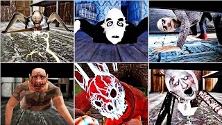 Granny Vs Granny Ch 2 Vs Barbarita 2 Vs Slendrina The School Vs Slendrina The Cellar 2