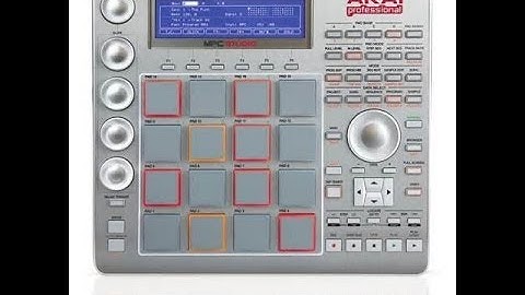 David "finger" Haynes drumming with Akai MPC studio