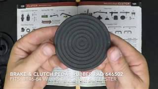 Rubber Parts - Kaiser Willys Jeep Parts